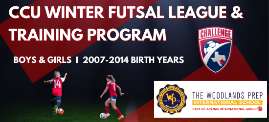 CCU Winter Futsal League & Training Program Info