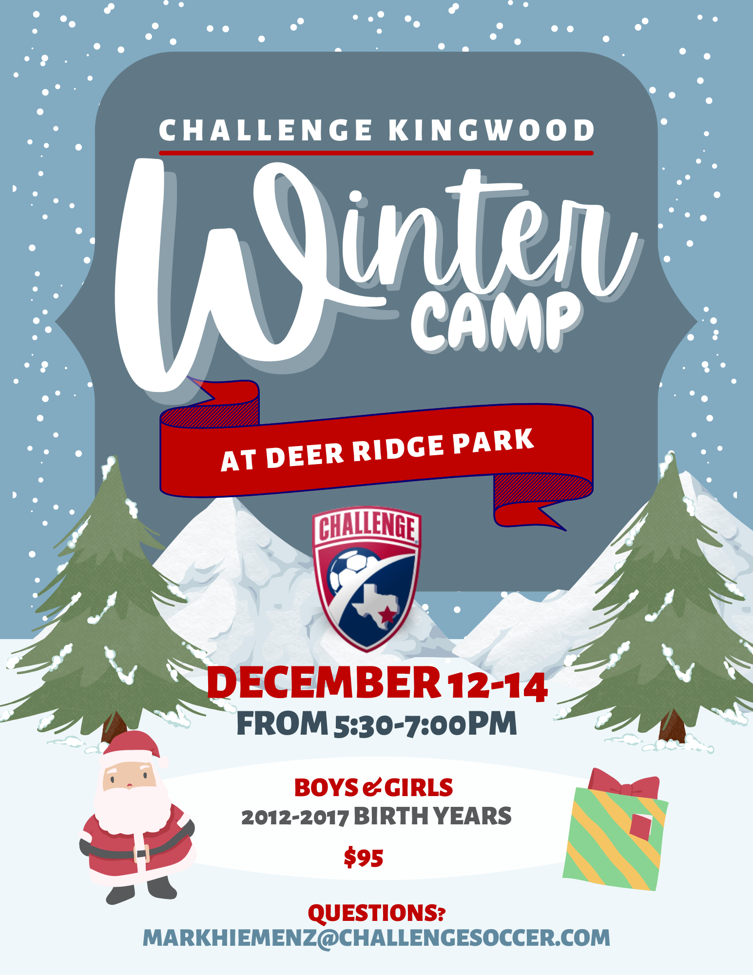 Challenge KINGWOOD Winter Holiday Camp