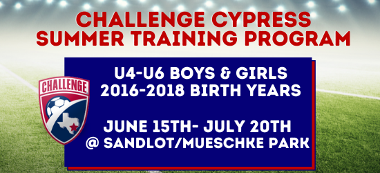 Summer 2021 Challenge Cypress Summer Training Program