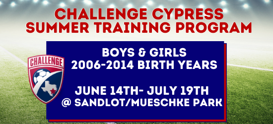 Summer 2021 Challenge CYPRESS 6-Week Training Program