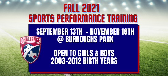 Fall 2021 Sports Performance Training